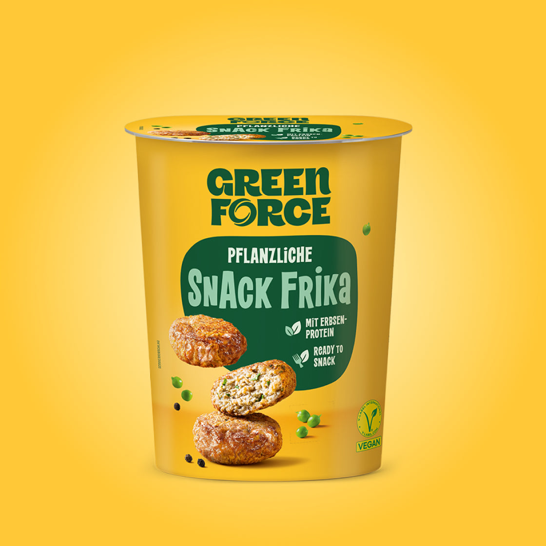 Pflanzliche Snack-Frika Pflanzliche Snack-Frika