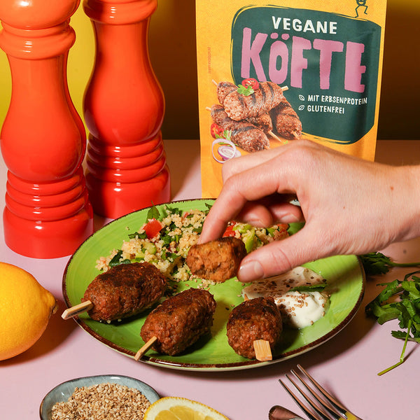 Easy to mix vegan kofta