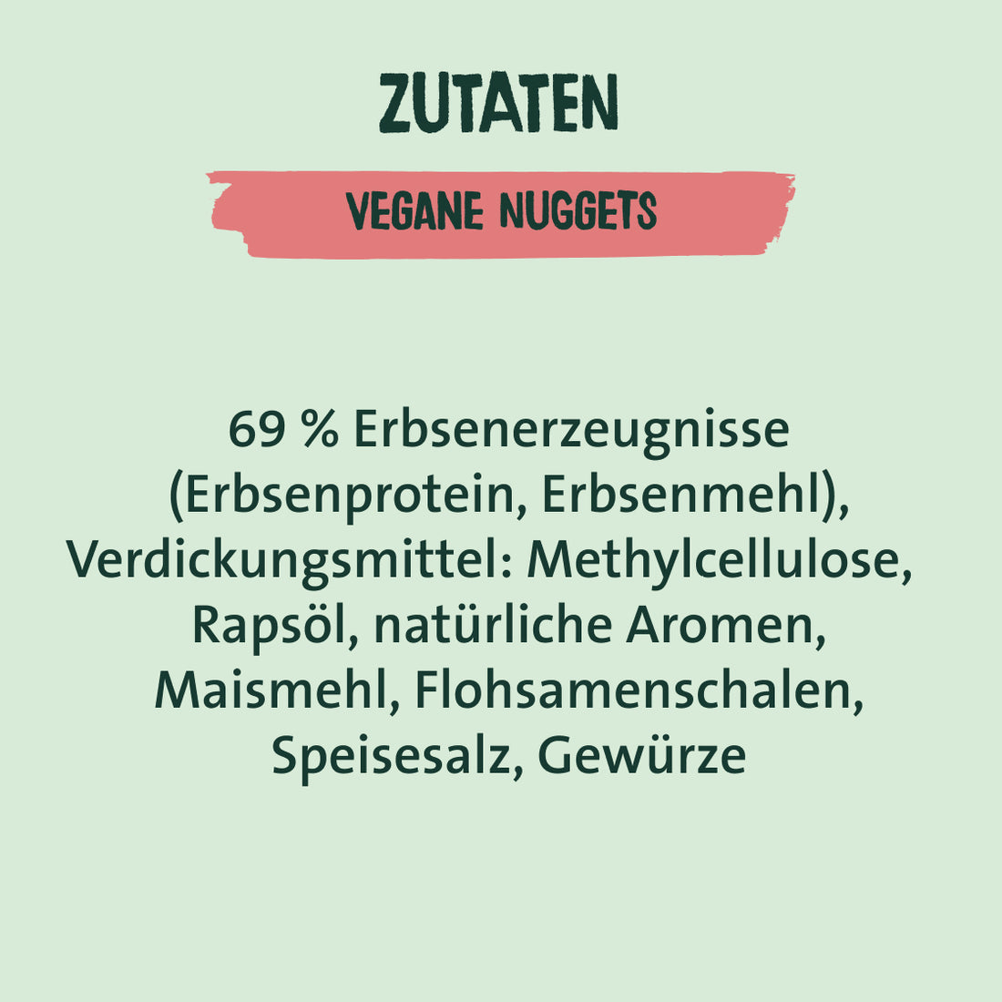 Easy To Mix vegane Nuggets