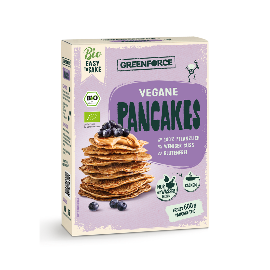 Vegane Pancakes - Backmischung