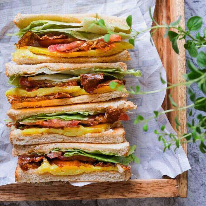 BLT Sandwich vegan