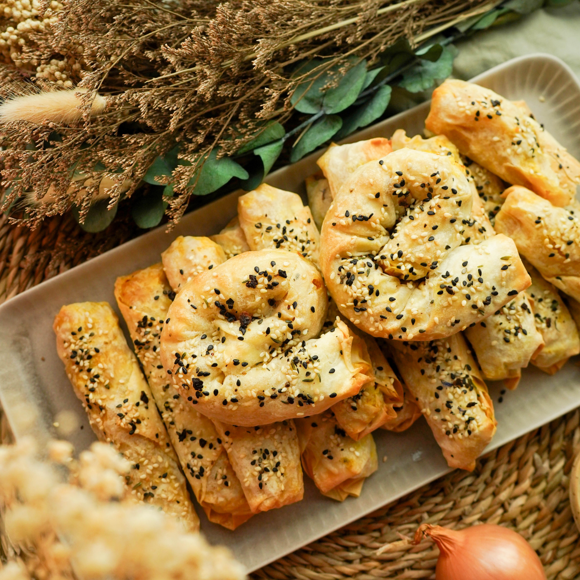 Veganes Börek mit Hack