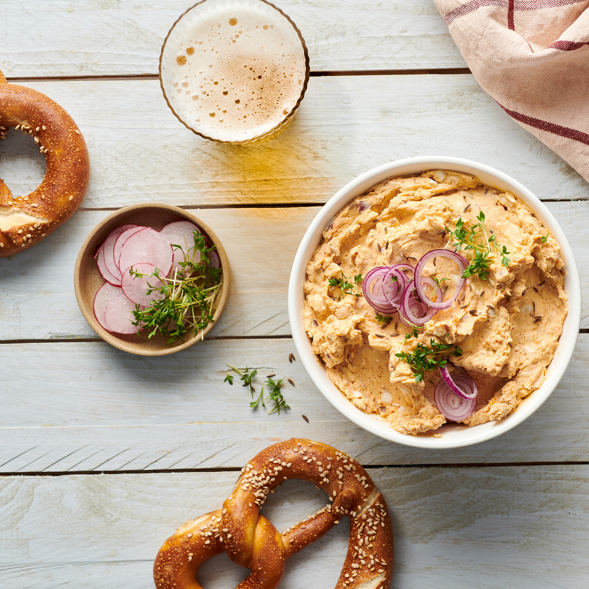 Bayerischer Obatzda mit cremigem Würzbert