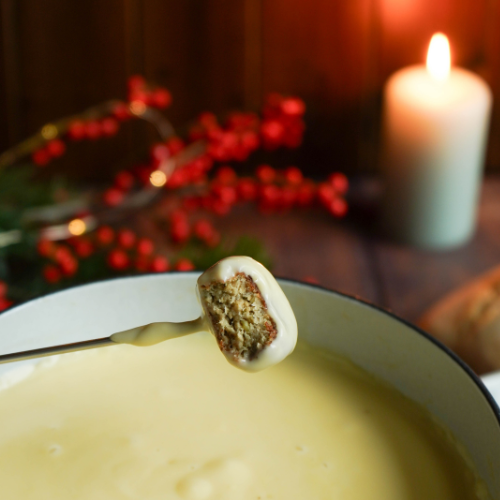 Veganes Käsefondue - Rezept