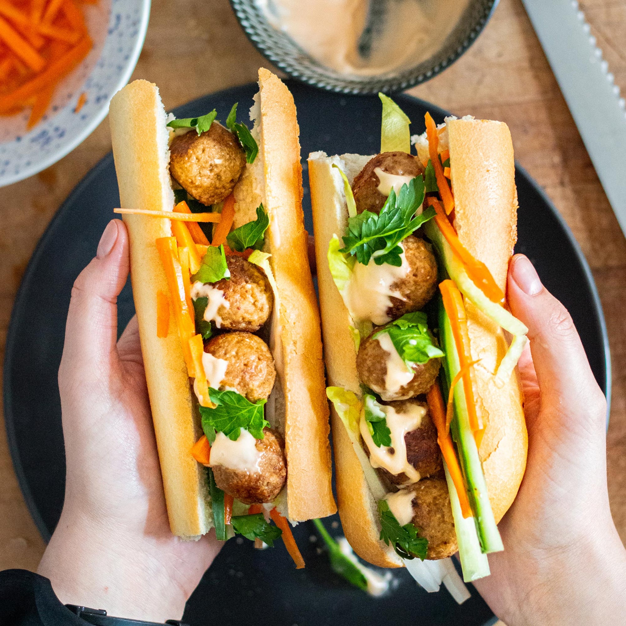 Bánh Mì von @lellisch.veganfood