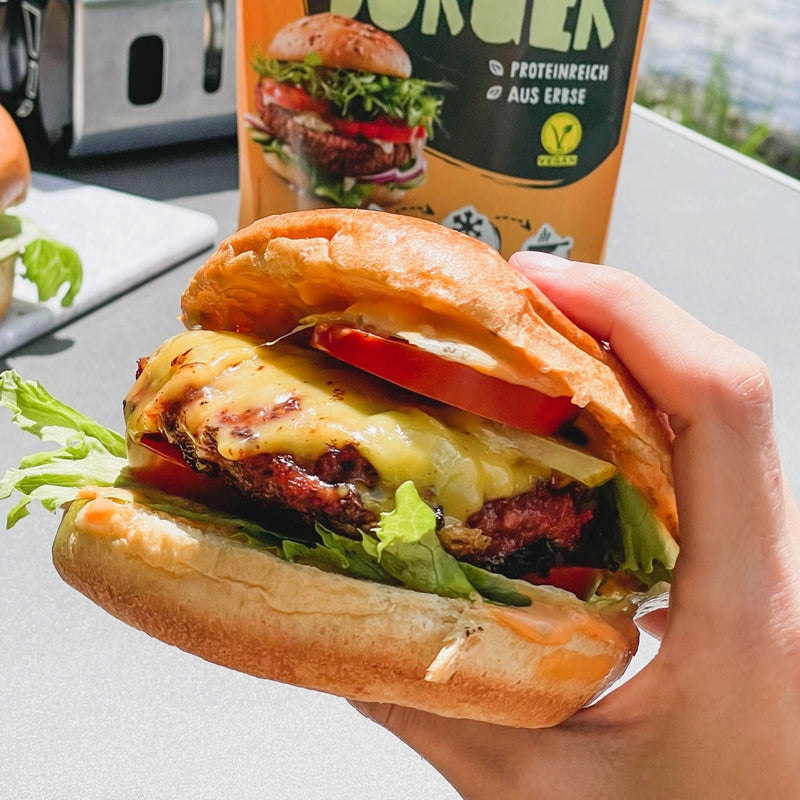 veganer Cheeseburger
