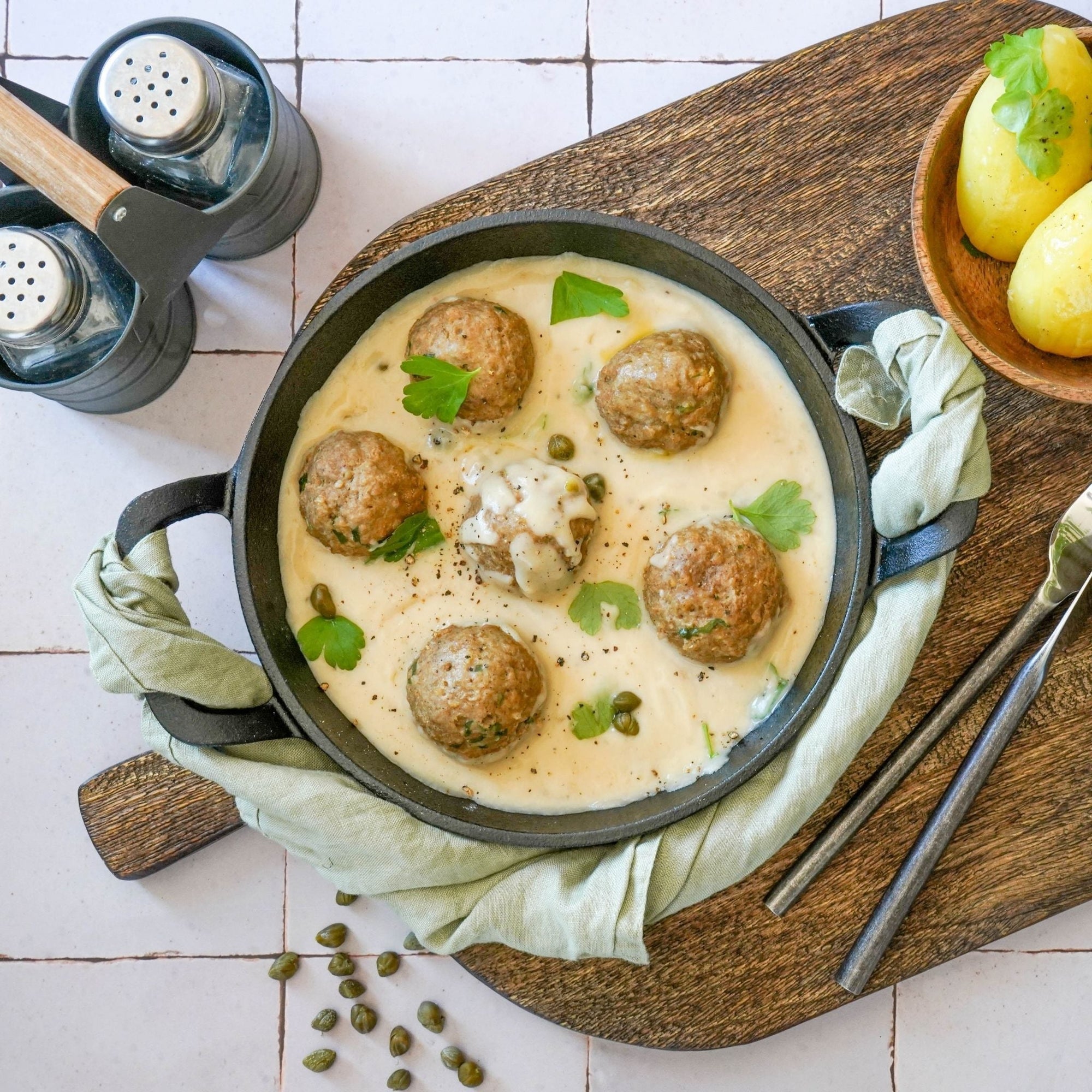 vegane Königsberger Klopse