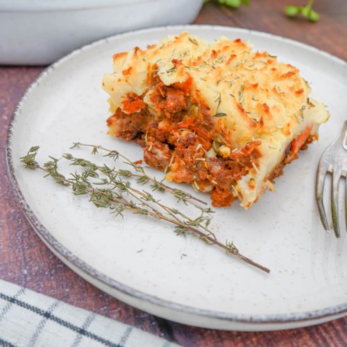 Shepherd's Pie mit veganem Hack