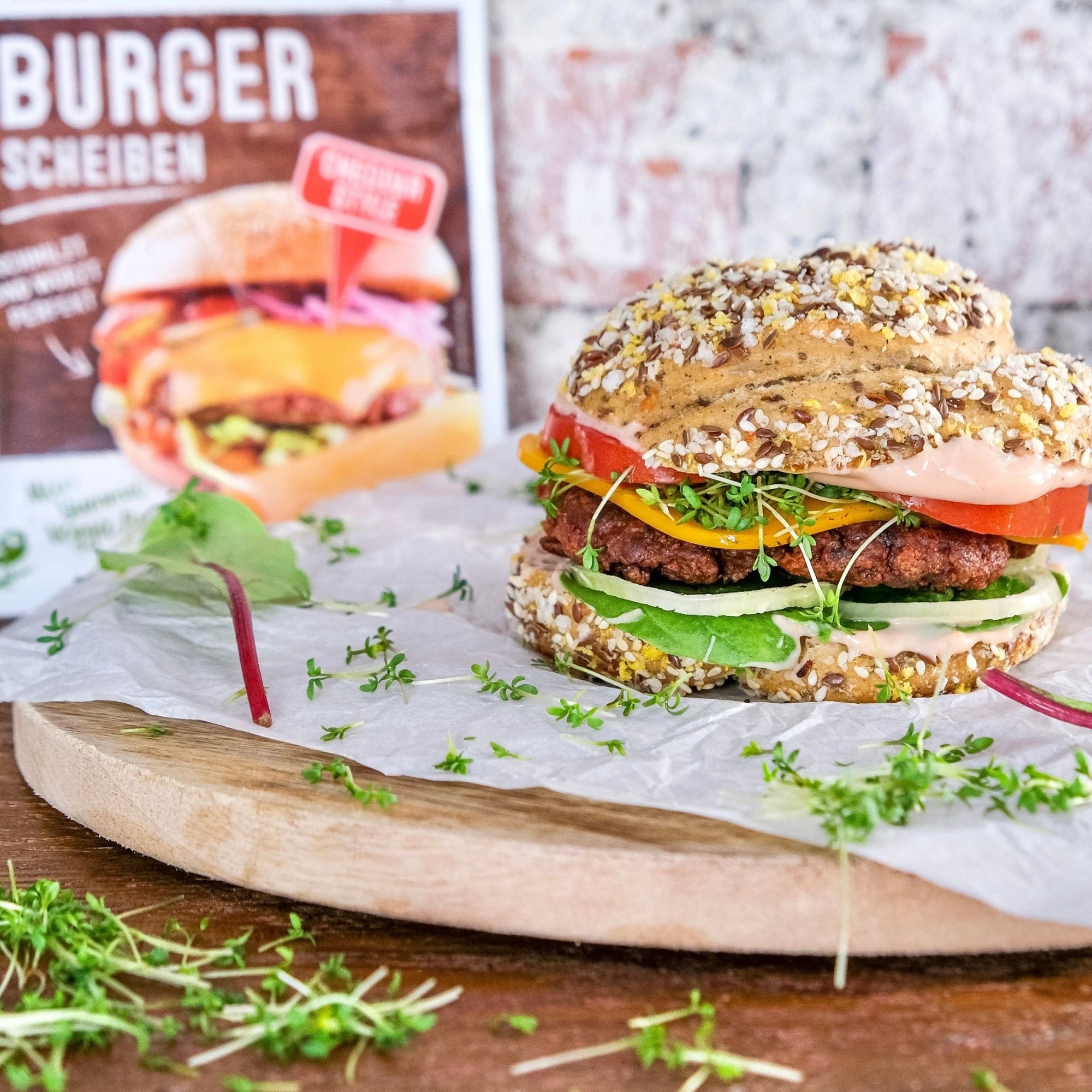 Vollkornburger ft. Simply V