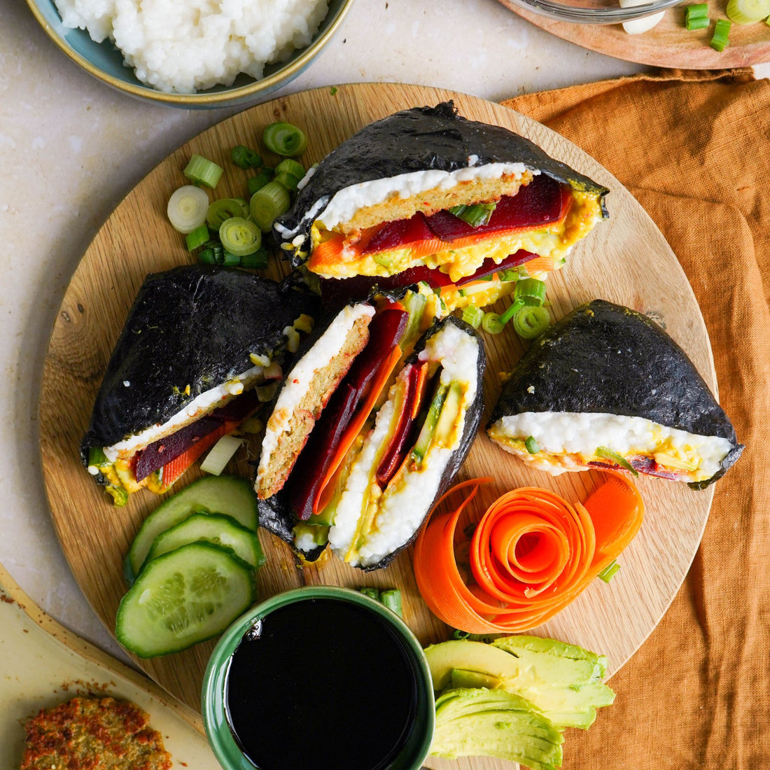Vegane Sushi Sandwiches