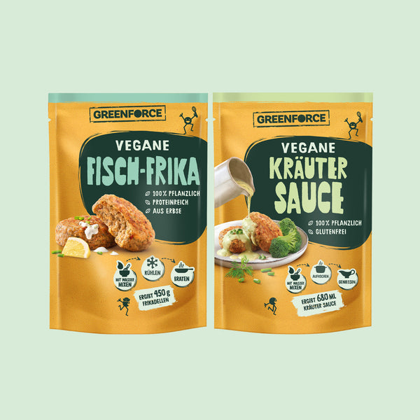 Kräuter-Fischfrika Box - Vegan