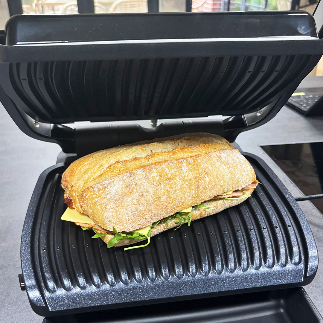 Ham & Cheese Panini vom Tefal OptiGrill