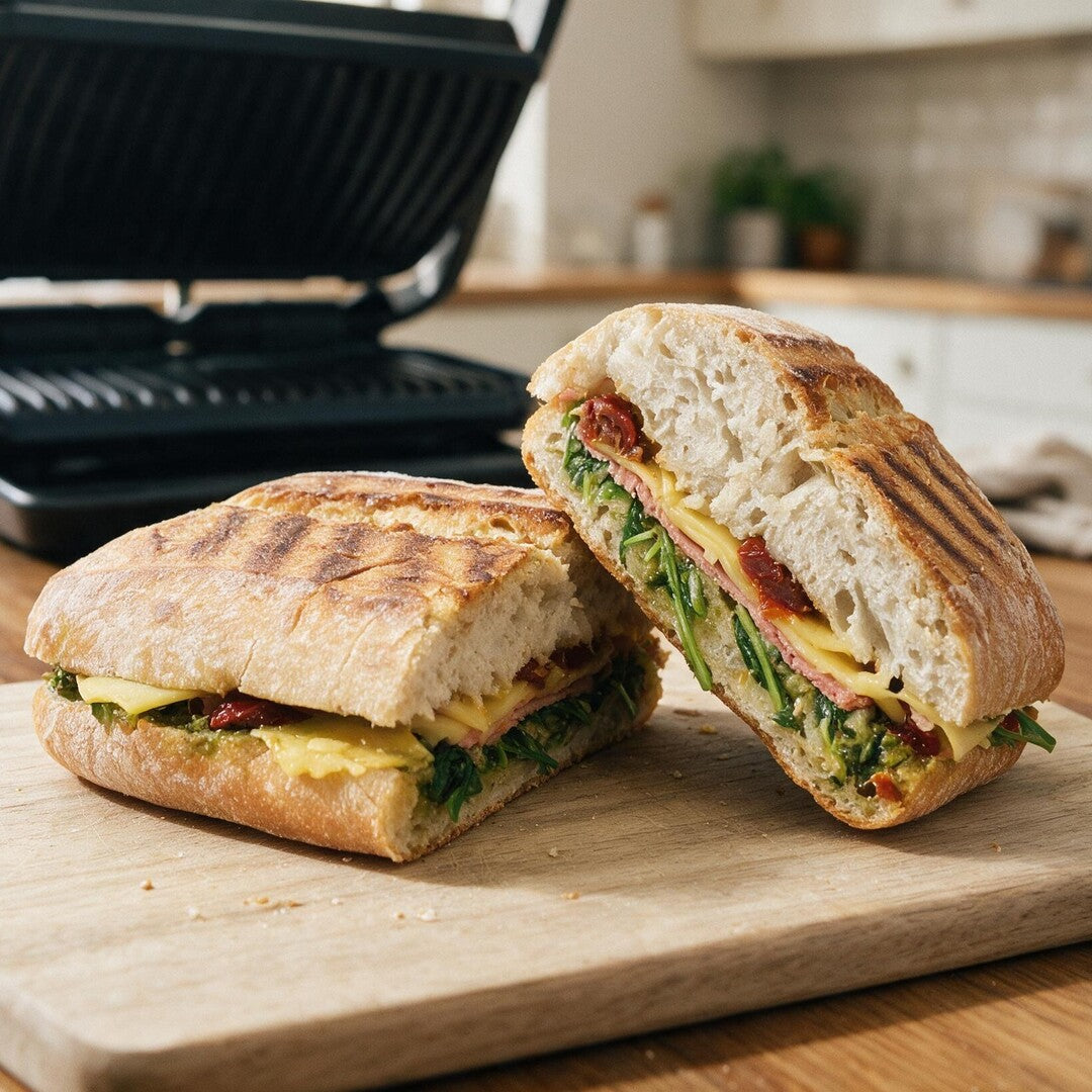 Ham & Cheese Panini vom Tefal OptiGrill