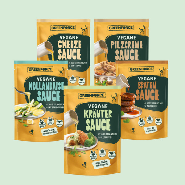 Vegan sauce quintet (box of 5)