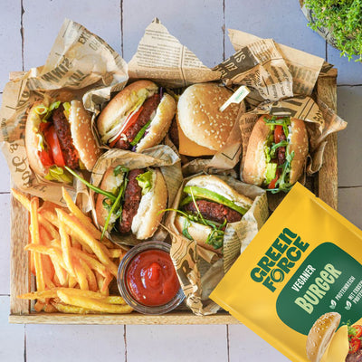 Easy To Mix Pflanzliche Burger