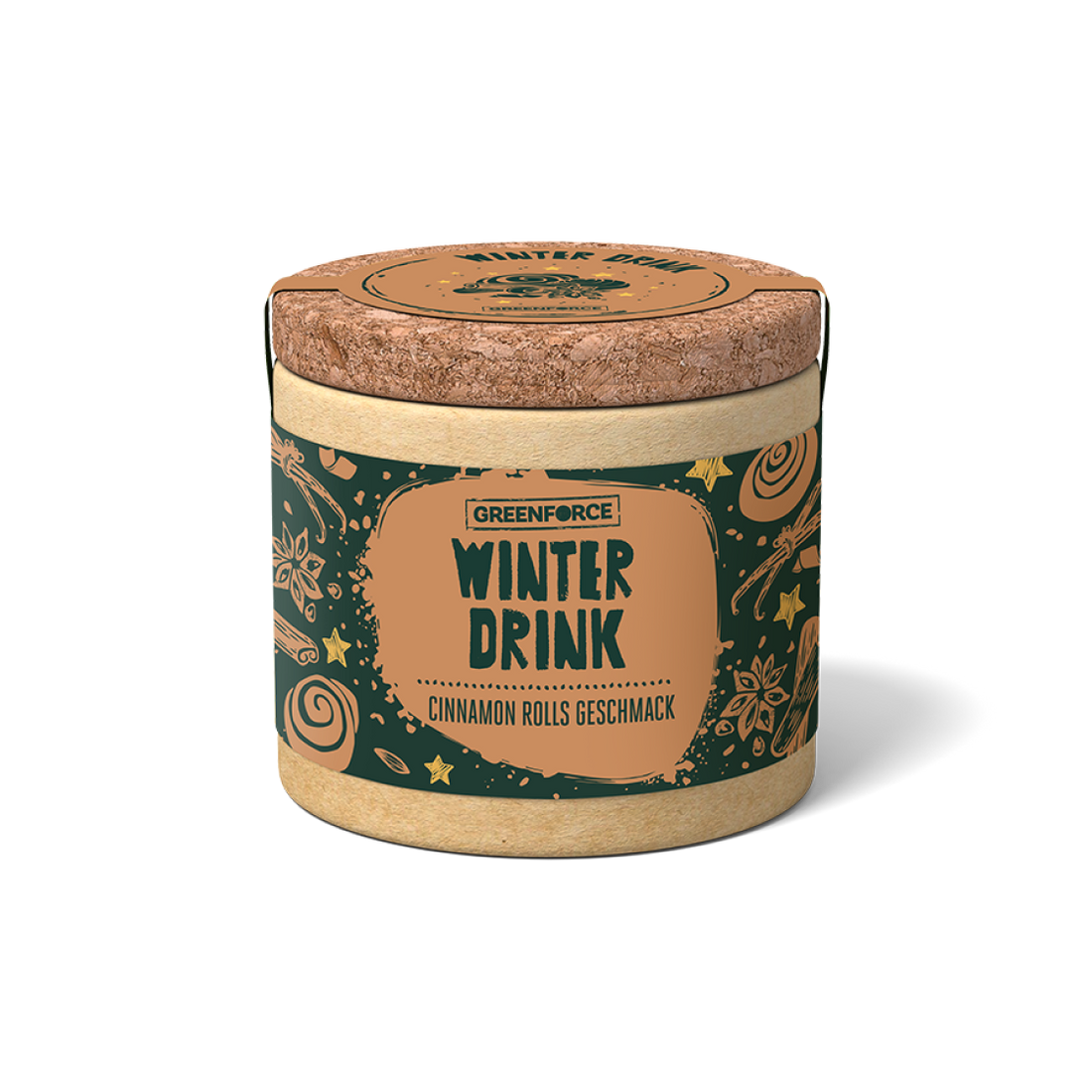 Veganer Winterdrink - Cinnamon Roll Geschmack