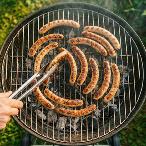 Pflanzliche Bratwurst Art