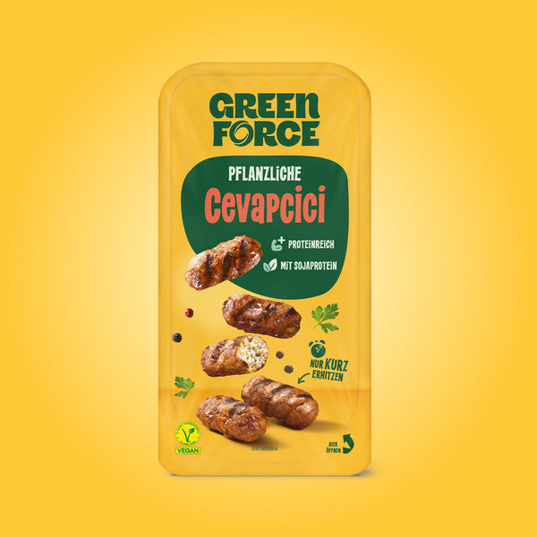 Pflanzliche Cevapcici