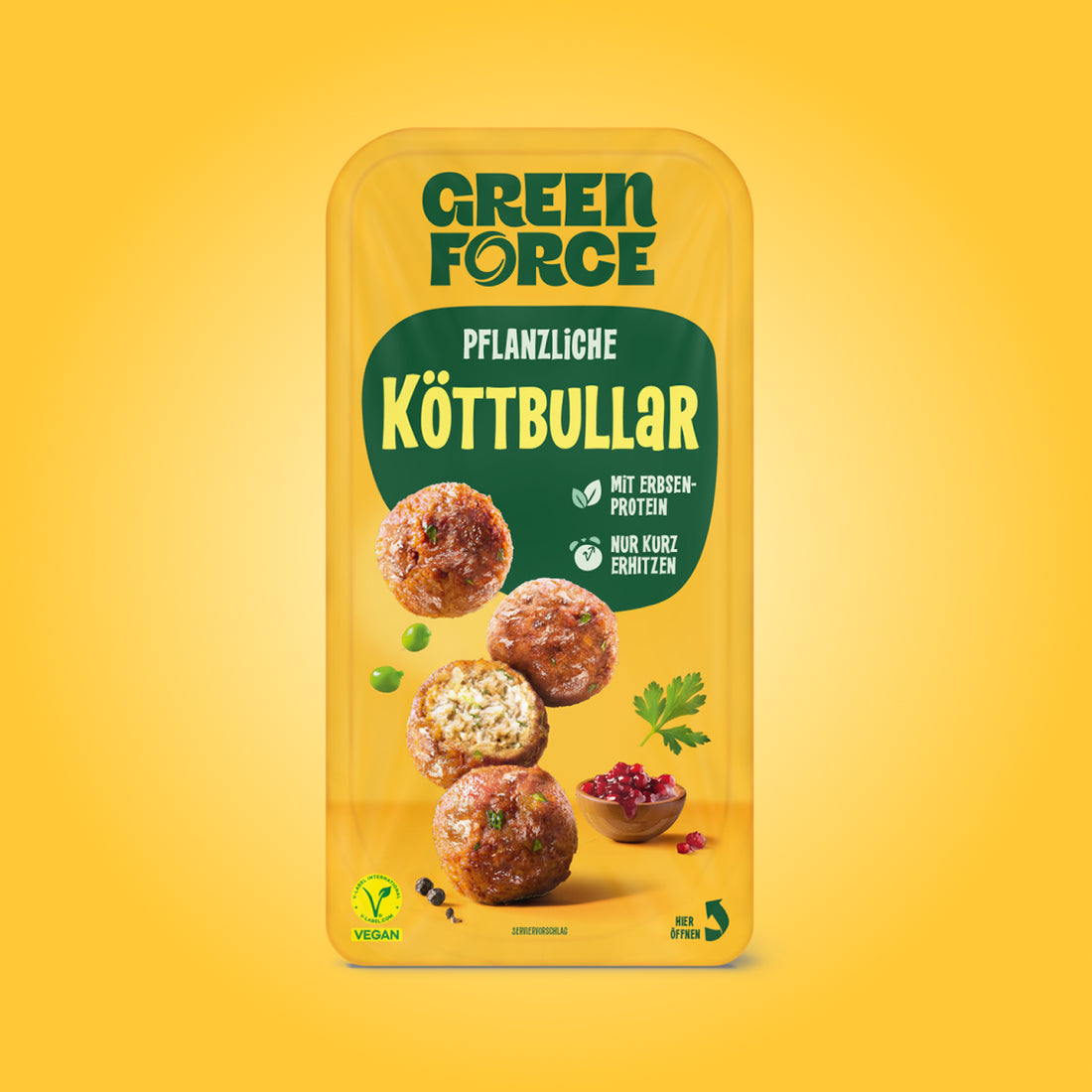 Pflanzliche Köttbullar