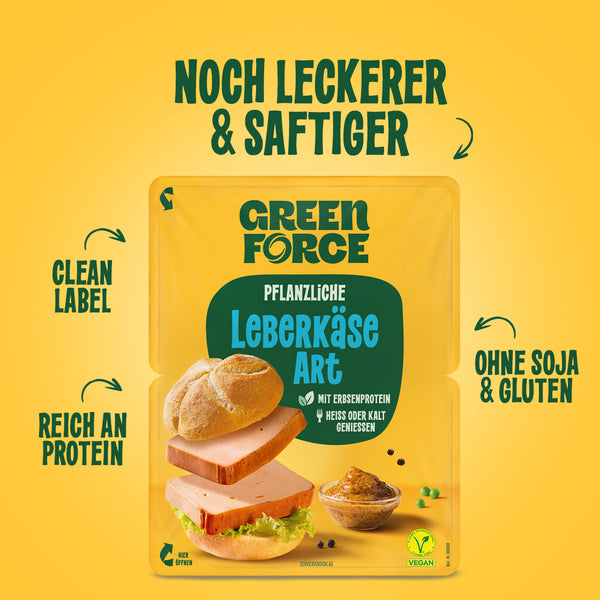 Pflanzlicher Leberkäse