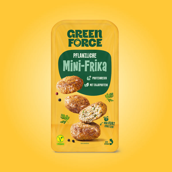 Pflanzliche Mini-Frika