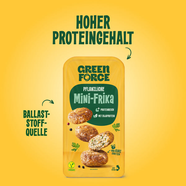 Pflanzliche Mini-Frika