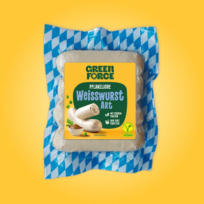 Plant-based Bavarian Veal Sausage