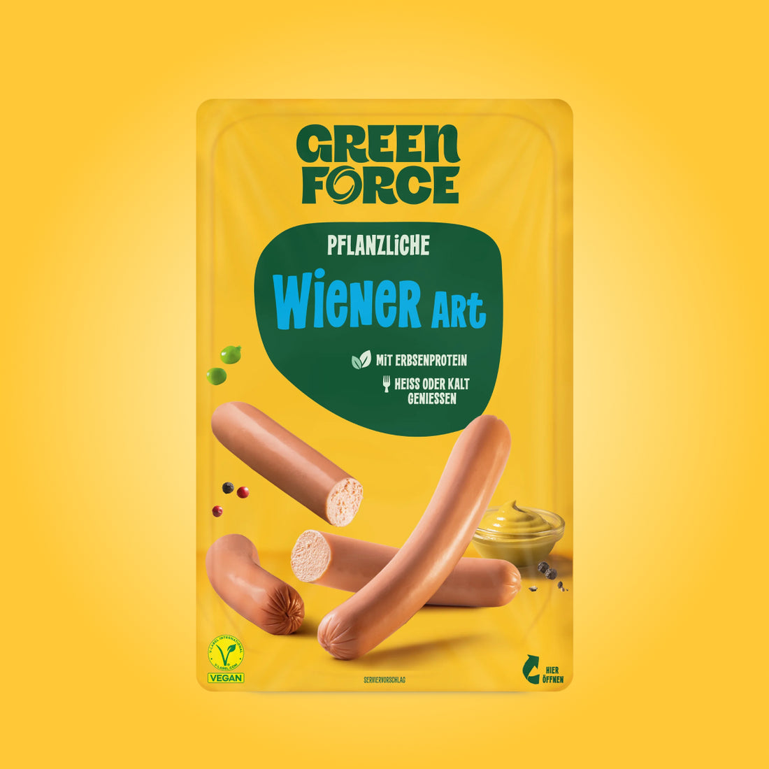 Pflanzliche Wiener Art