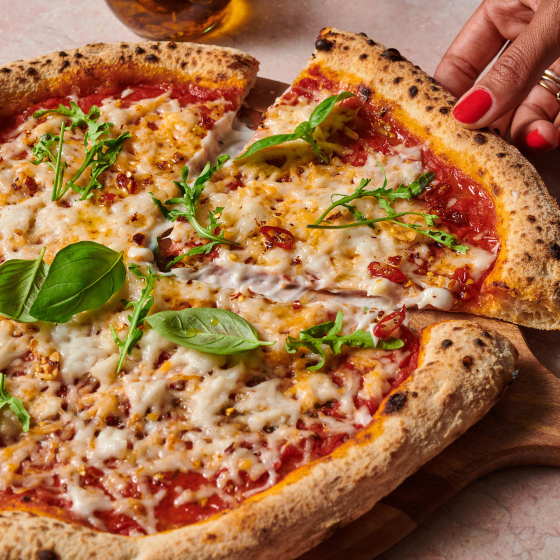 Pflanzlicher Pizzaiolo