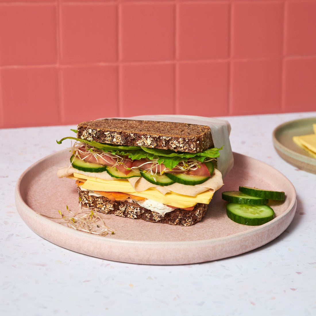 Pflanzlicher Toastino