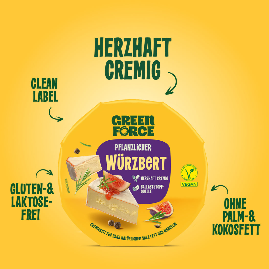 Plant-based Würzbert (camembert substitute)