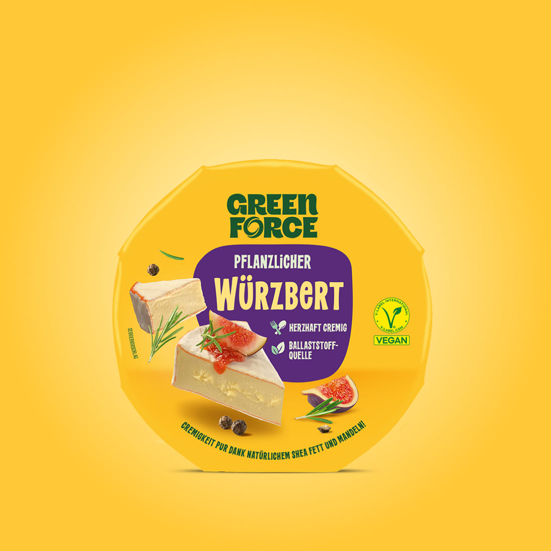 Plant-based Würzbert (camembert substitute)