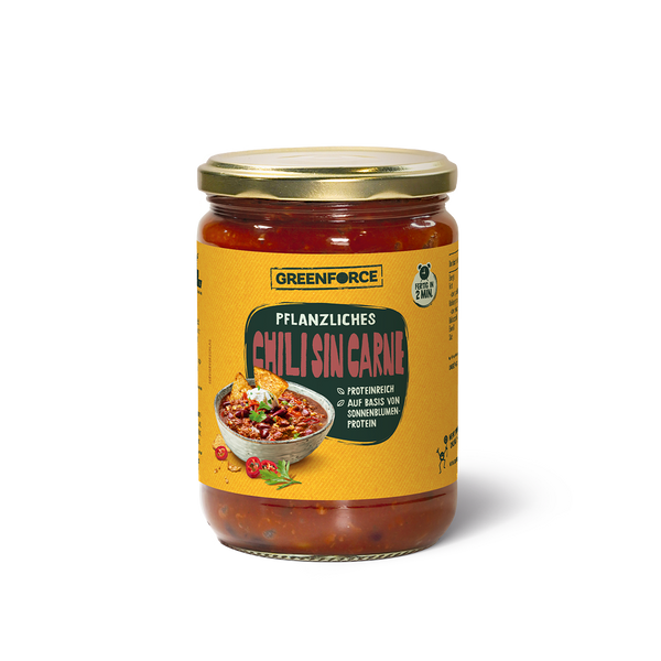 Vegan Chili sin Carne - Ready in a jar (500g)