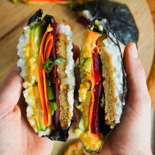 Leckere Sushi Sandwiches