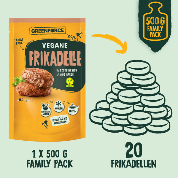 Easy To Mix vegan meatballs - 500g Family Pack