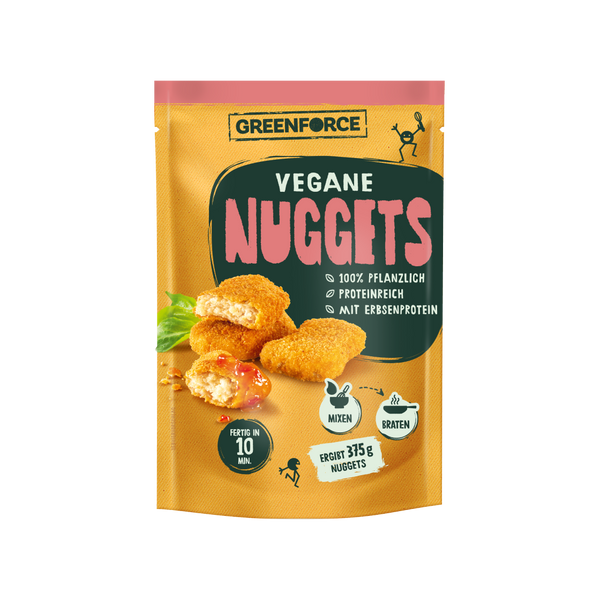 Easy To Mix vegan nuggets