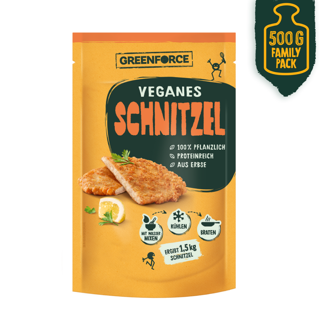 Easy To Mix vegan schnitzel - 500g family pack