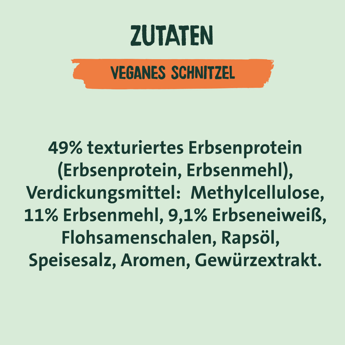 Easy To Mix veganes Schnitzel