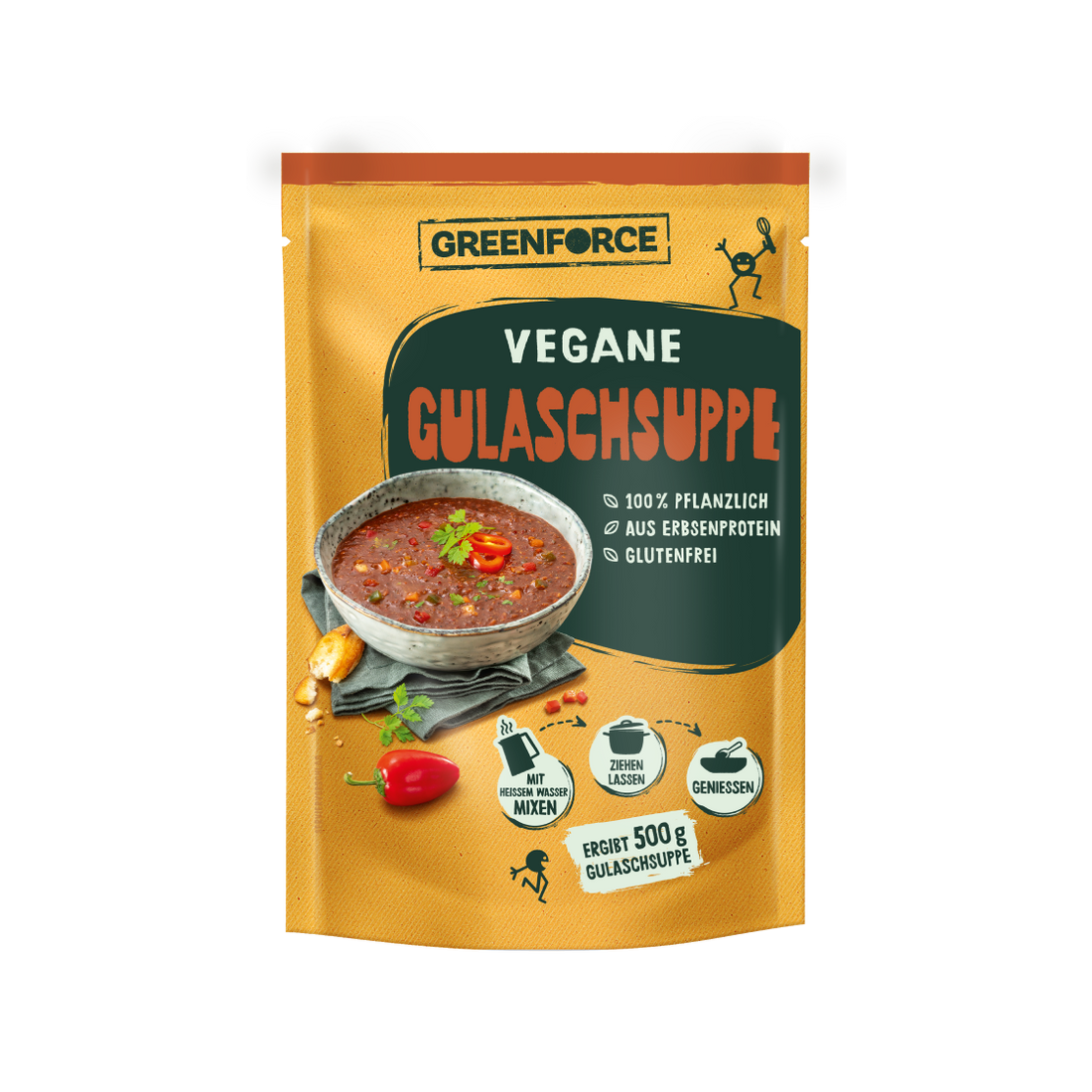 Easy To Mix Vegan Goulash Soup