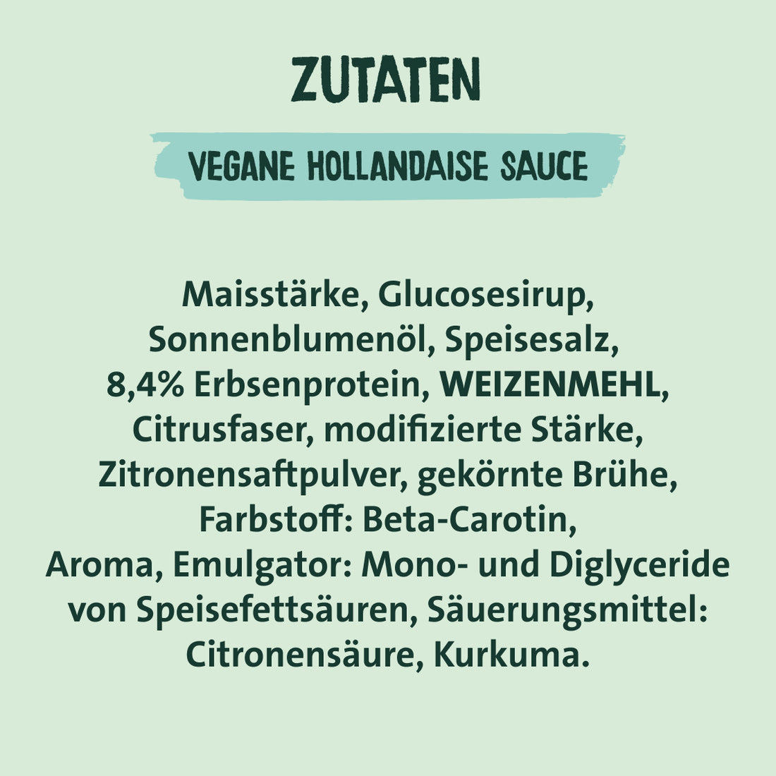 Vegan hollandaise sauce 