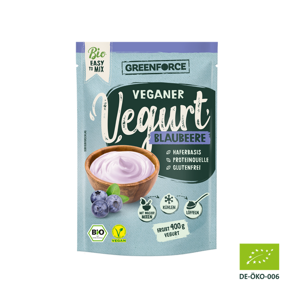 Bio Vegurt Blaubeere - Vegane Joghurt-Alternative